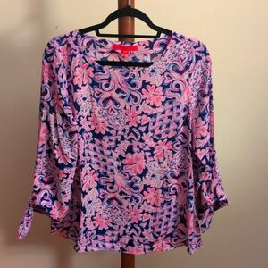 Lilly Pulitzer Valentines Blouse